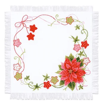 

1752 Riolis 'napkin Christmas 'embroidery kit 45*45 cm