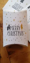Gift-Bags Boxes Guests-Packaging Merry-Christmas Deer Candy Stickers No Party with Snowflakes