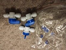 Backwash FILTER-SYSTEM Pipe-Fitting Water-Connector 1/4--1/4-ball-valve Controlled