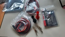 Alligator-Clip Probe Cable Test-Hook Banana-Plug Cleqee P1308b 8PCS 4MM