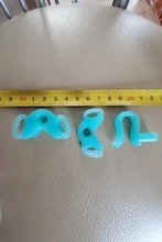 3 unids/set Dental de bloques para morder boca Dental Prop bloque de mordida cojín abridor Retractor mordaza dentista herramientas