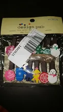 Mini Clips de foto de madera Natural de 8/10/12 Uds., Clips de Navidad de muñeco de nieve, pato, corazón en forma de búho, pinza de ropa artesanal, pinzas de decoración, pinzas