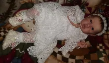 Ropa a juego para madre e hija, vestido de encaje Floral, minivestido de fiesta para niña bebé, 1 ud.