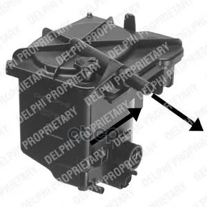 Fuel filter Citroen Berlingo II 1.6HDi Ford Focus II 1.6tdci Hdf939 Delphi art. HDF939