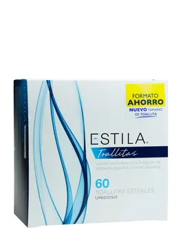 

Estila wipes oculars sterile 60 units