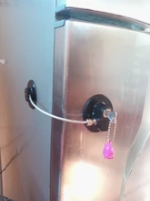 Bloqueo de ventana multifuncional para bebé, bloqueo de llave con contraseña de seguridad para niño, protección para bebé, cierre de refrigerador para cajón