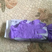 Guantes de nitrilo 100 unids/pack Xingyu púrpura comida grado impermeable alergia libre desechable seguridad guantes de nitrilo