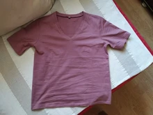 Summer T-Shirt Tees Short-Sleeve Basic Female V-Neck Women Ladies Hirsionsan 100%Cotton