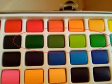 SeamiArt-Juego de acuarela con purpurina, 72/90 colores, suministros de pintura de arte