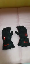 Savior Goatskin-guantes calefactables con batería eléctrica, para deportes de invierno, motociclismo, esquí, pesca, caza, SHGS06