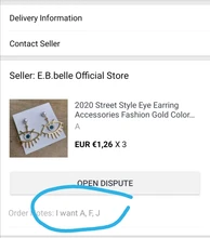 Eye-Earring-Accessories Geometric-Loop Pearl Evil Street-Style Gold-Color Women Enamel