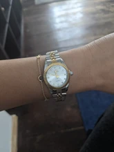 CHENXI Mujeres Oro y Plata Clásico Femenino Reloj de Cuarzo Elegante Reloj de Lujo de Regalo Relojes Señoras Reloj Impermeable