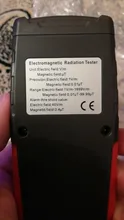 RZ-Detector de radiación de campo electromagnético, probador Emf, medidor recargable portátil, contador de emisión, dosímetro, ordenador