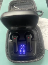 Auriculares TWS inalámbricos por Bluetooth 5,1, cascos deportivos impermeables estéreo de graves 9D con Control táctil y micrófono