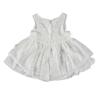 

ebebek BabyZ Bow Lacy Detailed Baby Girl Dress