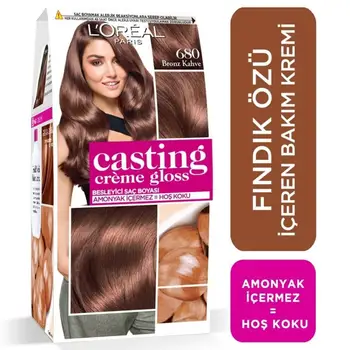 

L'OREAL PARIS CASTING Creme Gloss Hair Dye Bronze Brown No. 680