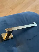 Robe Hook Hardware-Set Towel-Rack Soap-Dish Toilet-Brush Bathroom-Accessories Gold Cup-Holder