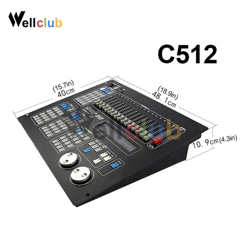 Sunny 512 DMX контроллер/DMX консоль для сценического освещения, DJ огни, вечерние Dj контроллер оборудования