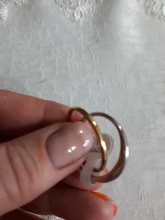 Ramos-Conjunto de anillos clásicos de 3 rondas para mujer, joyería de acero inoxidable para boda y compromiso