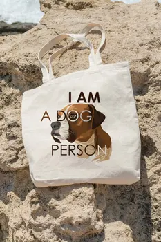 

Angemiel Bag I Am A Dog Person Shopping Beach Tote Bag