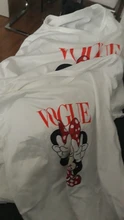 Camisetas con estampado de ratón de Minnie para mujer, camisetas informales de manga corta para niñas pequeñas, ropa a juego familiar de marca de verano