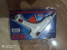 Pistola de pegamento de fusión en caliente Industrial, Mini herramienta de reparación neumática de temperatura térmica eléctrica de 20W con enchufe europeo y estadounidense de CA 110V-220V
