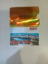 Anti Rfid para tarjetas de crédito, funda protectora portátil para tarjetas de identificación, 2 unidades