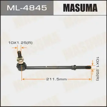 Тяга/стойка стабилизатора MASUMA ML4845