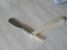 Afeitadora Manual profesional de borde recto, maquinilla de afeitar afilada de acero inoxidable, afeitadora plegable con cuchilla, herramienta de afeitar recta