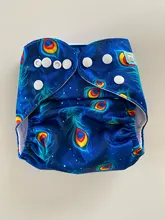 U Pick Alvababy-pañal de tela reutilizable, lavable, bolsillo, 1 pieza, inserto de microfibra