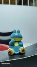 Figuras de acción de Pokémon de la serie de sueños estrellados, Pikachu, Jirachi, Eevee, Komala, Snorlax, Bulbasaur, Base de peluche