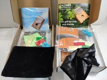 Bag Book Tune-Hammer Gecko Kalimba Thumb Instruction Koa Musical-Gift Aiersi 17-Keys