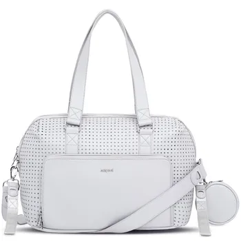 

Cochecito de bebé bolso organizador momia bolsa de pañales gancho cochecito de bebé impermeable de gran capacidad accesorios de