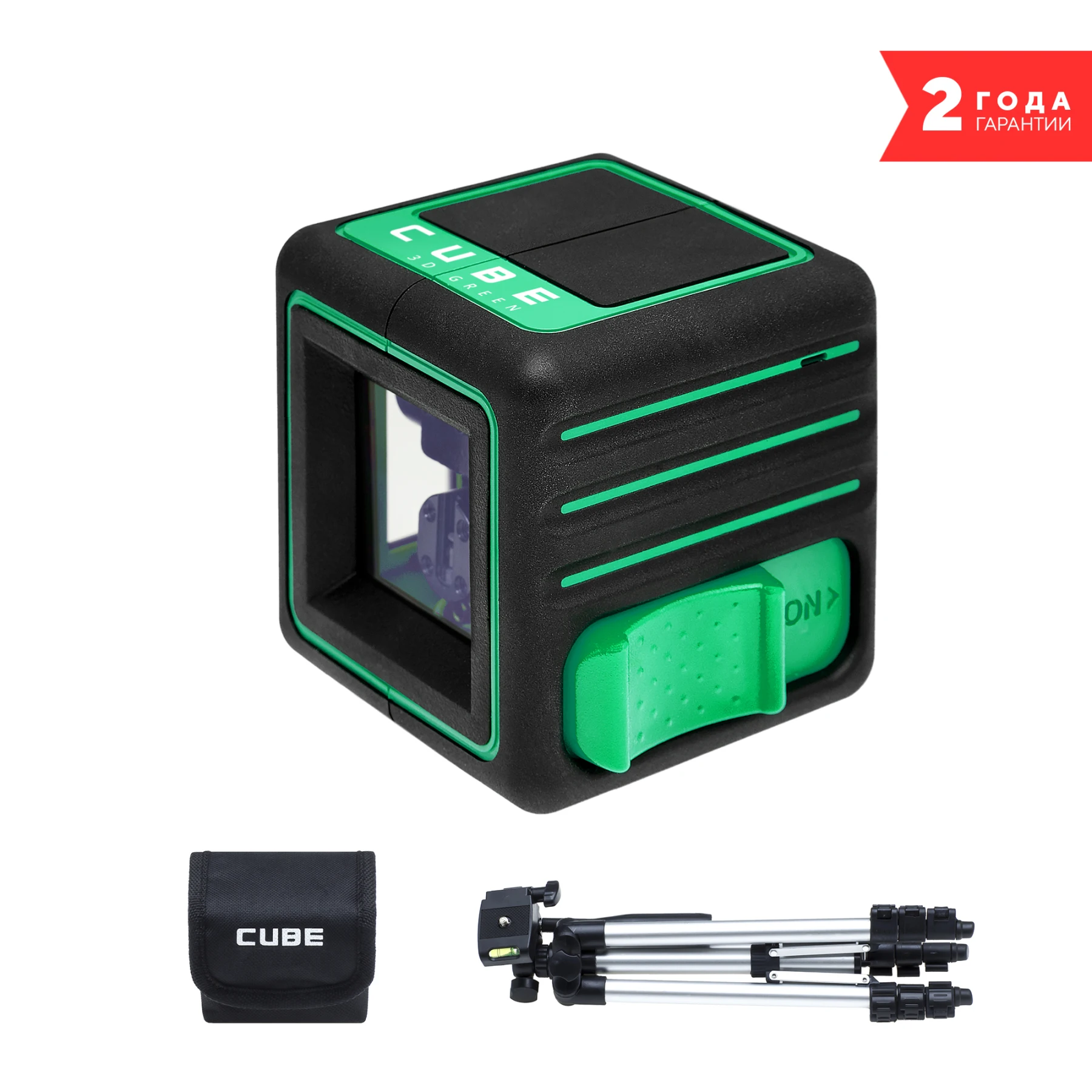 Лазерный уровень ADA CUBE 3D GREEN PROFESSIONAL EDITION| |