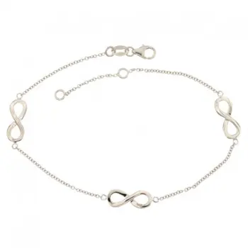 

Infinity bracelet women White Gold 803321733367