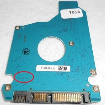 

Toshiba MK1655GSX HDD2H25 E UL01 S. Pcb number G002439-0A. Placa HDD PCB Board