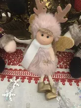 2021 New Year Gift Cute Christmas Angel Doll Xmas Tree Ornament Noel Deco Christmas Decoration