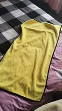 Toalla absorbente para mascotas, toallas gruesas absorbentes de secado rápido para baño de perro, gato dorado, toalla de piel de venado grande