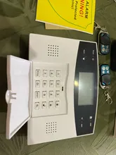 Sistema de alarma para el hogar, kit de sensor de sirena con control remoto, aplicación Android con cable e inalámbrico, LCD de seguridad, PSTN, Wifi y gsm