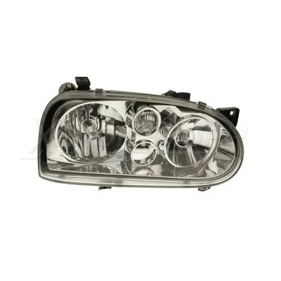 Фара правая, хромированная(Н7/H7) для for Volkswagen Golf III 09/91-> Hella- 1DJ 008 187-021