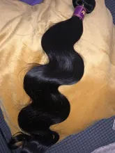 Allove onda del cuerpo mechones extensiones de cabello humano mechones 30 cabello virgen pulgadas mechones brasileño extensiones de pelo ondulado mechones de extensiones de cabello humano barato
