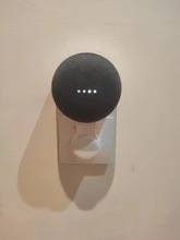 Soporte de pared de salida para Google Home Mini, soporte de montaje de pared para Google Home Mini (1ª generación), gestión de cordón para Google Mini, altavoz inteligente