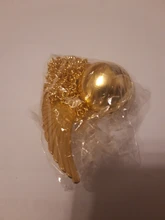 Mini reloj de bolsillo con alas lisas de bronce y plata, colgante de cadena, collar, reloj de bolsillo de cuarzo dorado, regalo