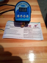 Interruptor de Control de Presión WPC-10 Digital, Pantalla Digital WPC 10 Electrónico Regulador de Presión para la Bomba de Agua Con G1/2 adaptador