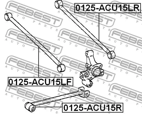 Рычаг задней подвески поперечный задний Toyota Harrier/Lexus RX3 | Автомобили и мотоциклы