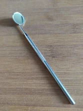 De acero inoxidable de la cera del oído Herramientas de limpieza del instrumental de espejo de la boca para verificar extensión de pestañas aplicar pestañas ToolsTeeth diente