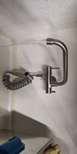 Spray-Gun Kitchen-Faucet Wall-Mounted Single-Cold-Water-Tap 304-Stainless-Steel Bidet