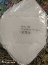 Mascarilla FFP2 KN95 de 5 capas, máscara Facial de filtración, antipolvo, protectora de la boca, reutilizable, FFP3, 100 Uds.