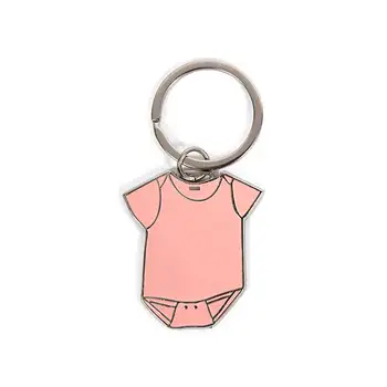 

Lot 20 keyholders Bodysuit Pink Girl in Cash Box Gift-Details and gifts for weddings, christening suits, baby Shower and Holy Communion Original