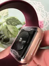 Funda para Reloj Apple Watch 4 3 2 1 38 40 42 44MM iWatch TPU Protector de Patalla iWatch Funda Gel Silicona Transparente